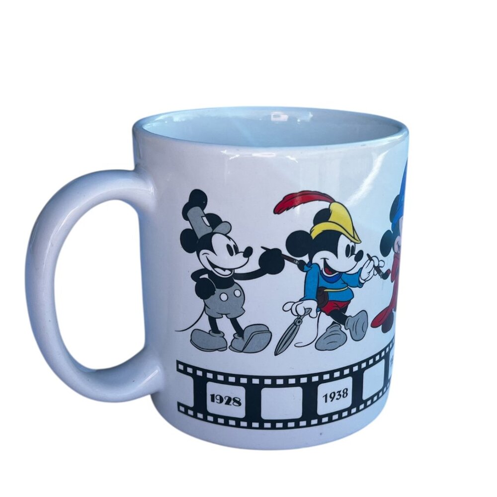 Mickey Thru The Years Mug Made by Applause 12oz